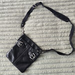 Coach Crossbody Bag with Buckle Accents